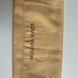 Louis Vuitton Wallet Size Dust Bag